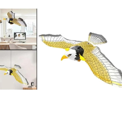 Realistic Flying Eagle Bird Toy with Spread Wings
