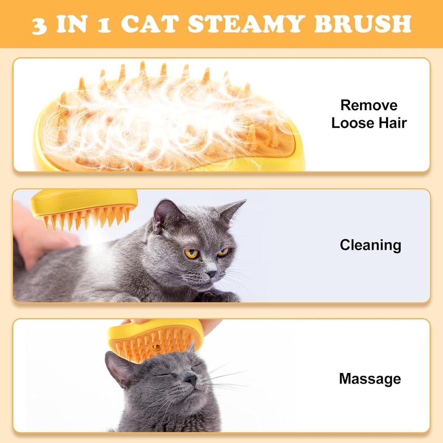 SteamPaws -(3‑in‑1 Groomer)